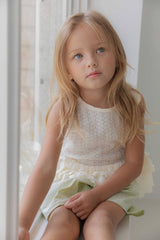 ［lenua］April frill blouse