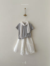 ［atomeme］Ciel striped tee