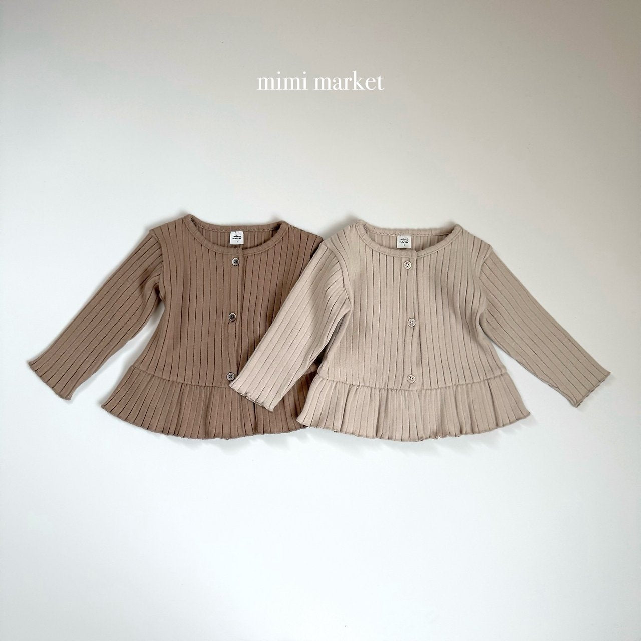 [mimi market] Nnow frill cardigan