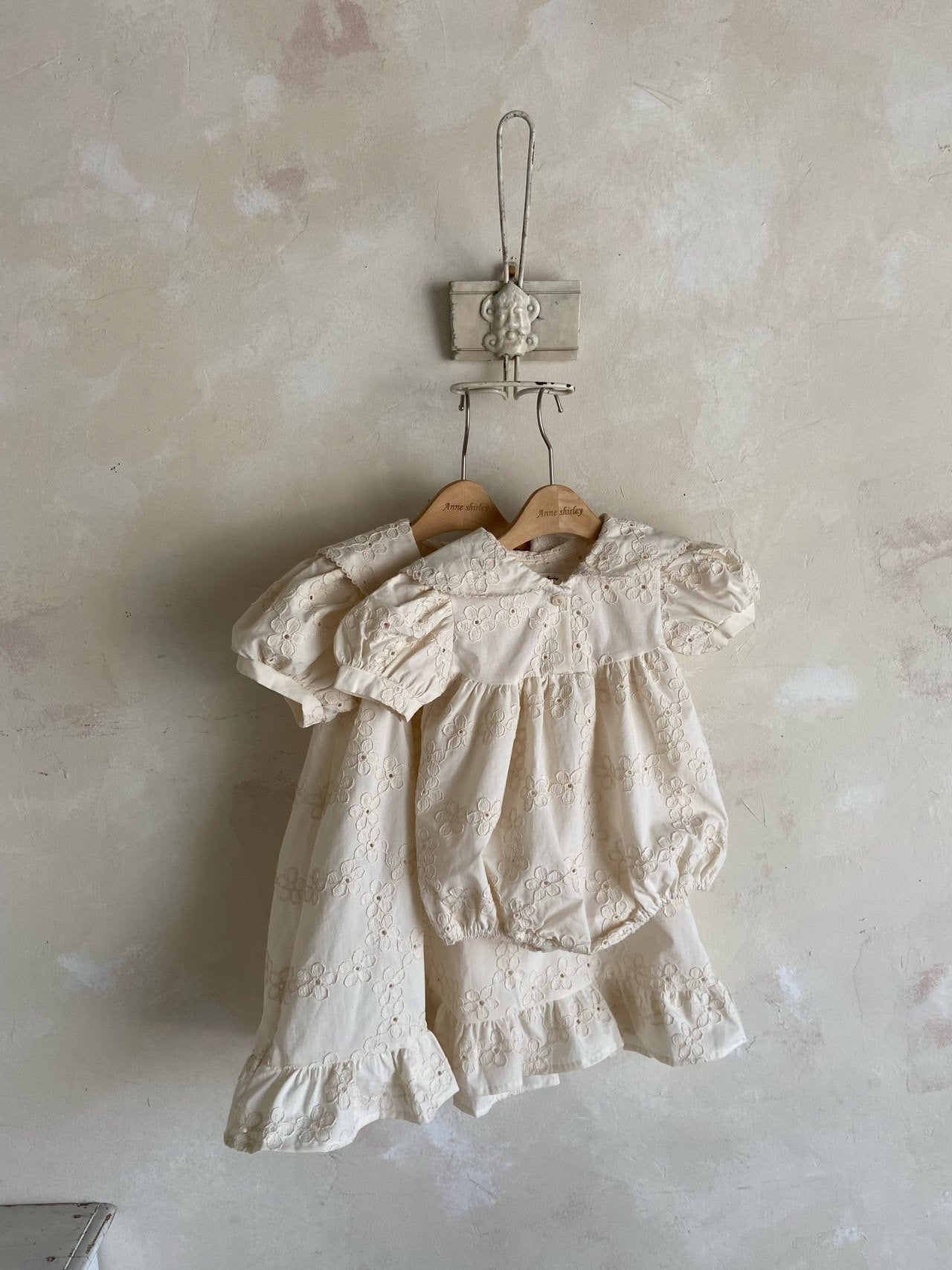 ［Anne shirley］Pure collar rompers