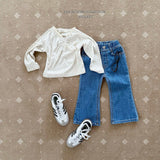 ［Melikey］Dot shirring tee