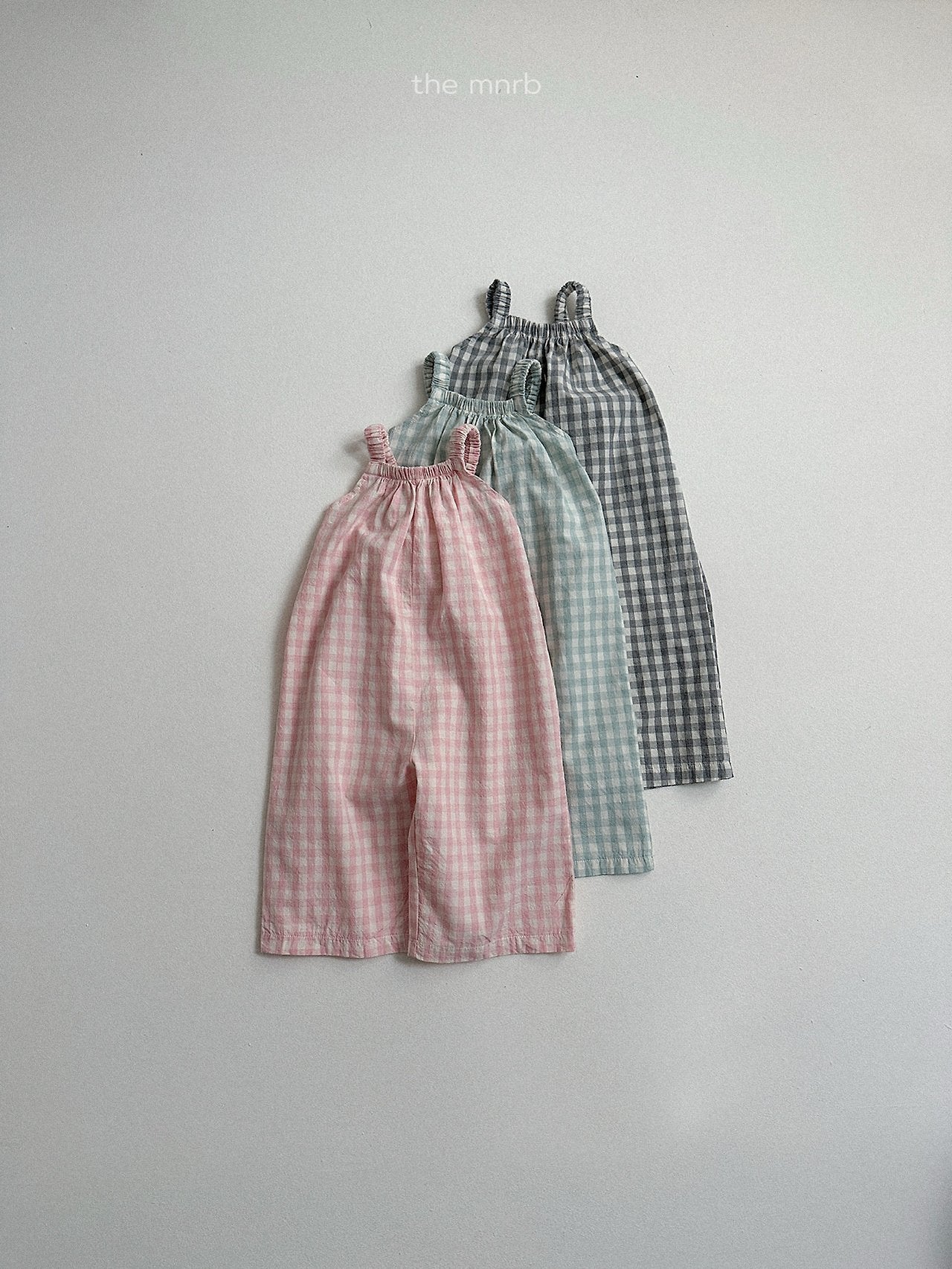 ［minirobe］Multi check overalls