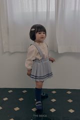 ［The beige］Pleated Skirt