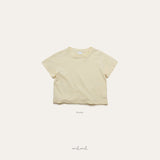 ［melmel］Slub tee