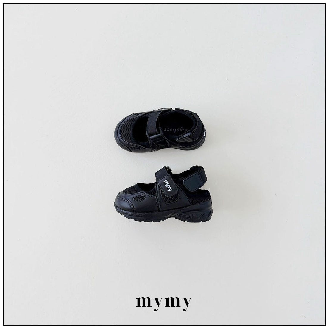 ［mymy］Trainer shoes (black)