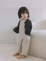 ［melmel］Linen overalls