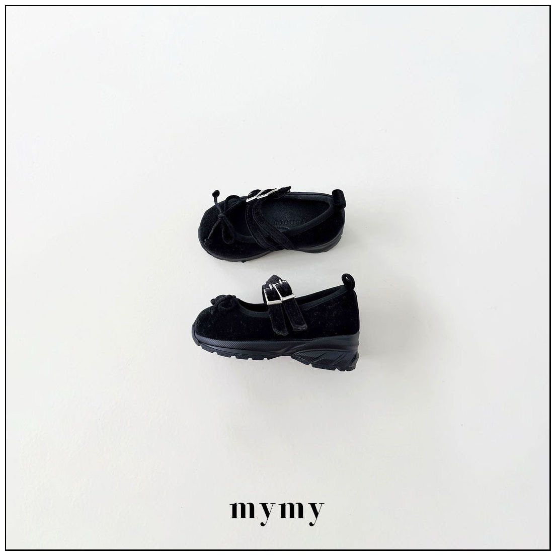 ［mymy］Black rice shoes