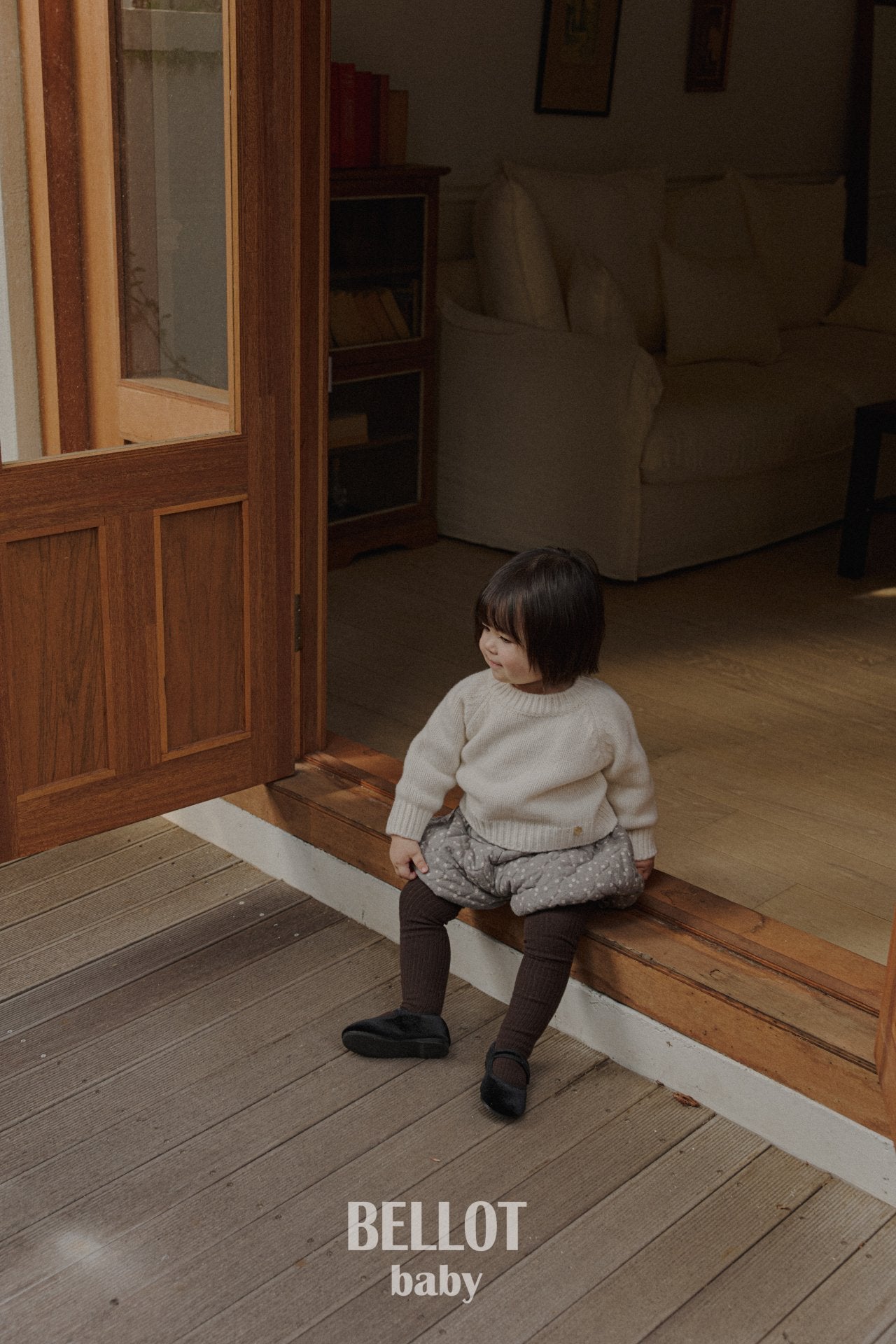 ［BELLOT］Via wool knit (baby)