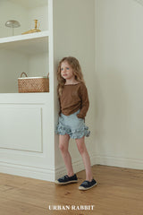 ［URBAN RABBIT］Pastel frill short pants