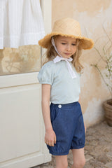 ［perrobebe］Amelie puff tee (mint)