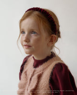 ［ROSETTE］Carol velvet hairband