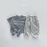 ［Bonito］Stripe jogger pants
