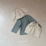 ［mimi market］Hilton rib tee