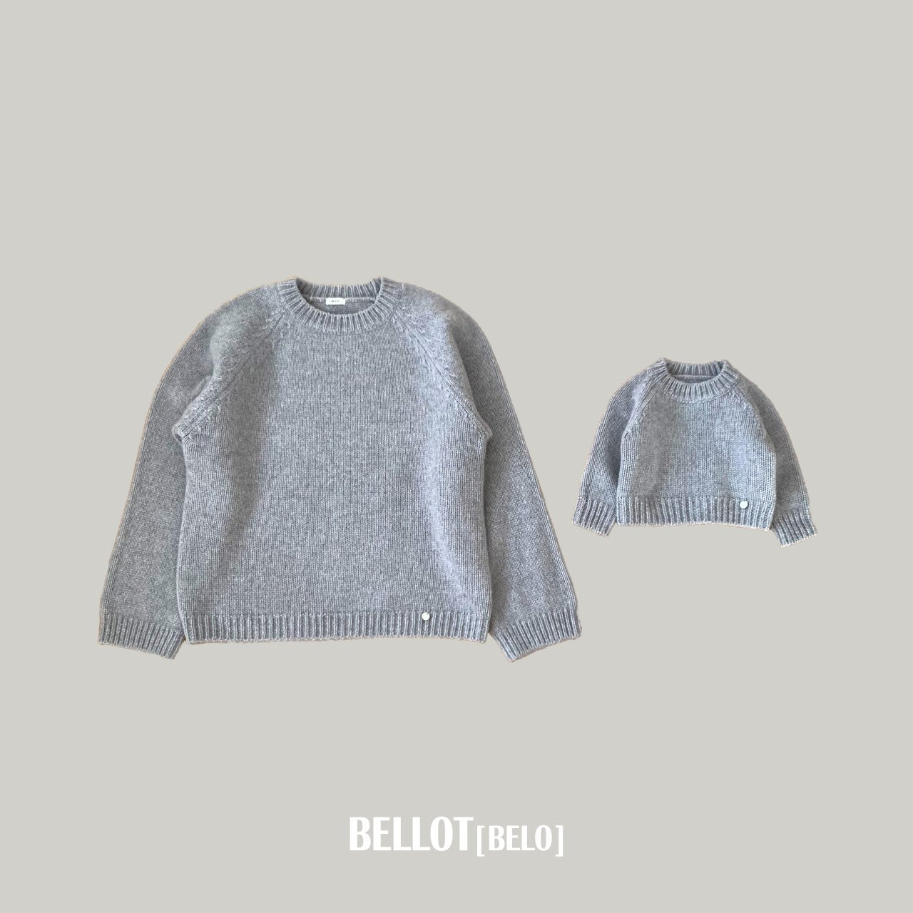 ［BELLOT］Via wool knit (mom)