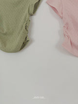 ［aladin］Eyelet shirring tops