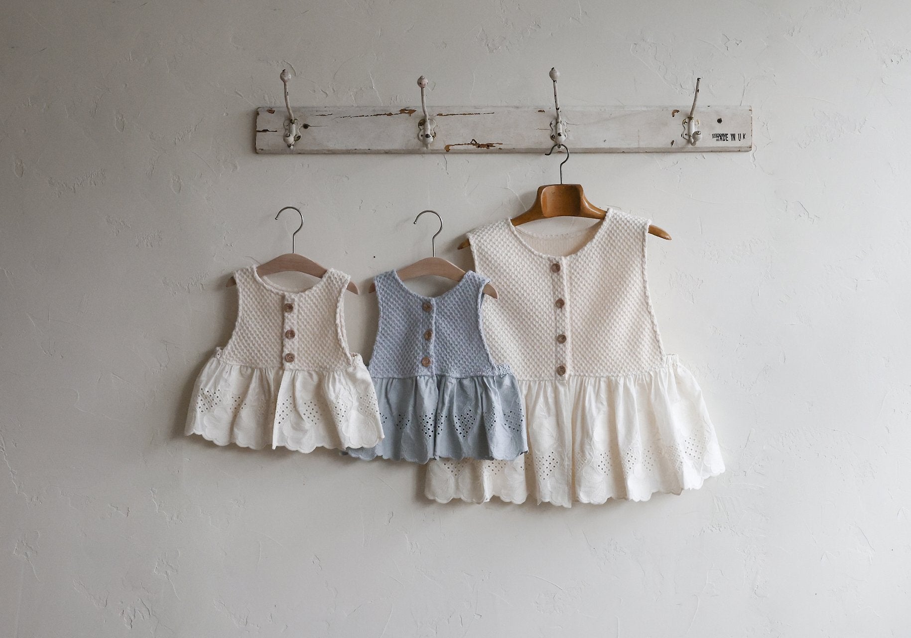 [FLO] Layered lace vest(adult)