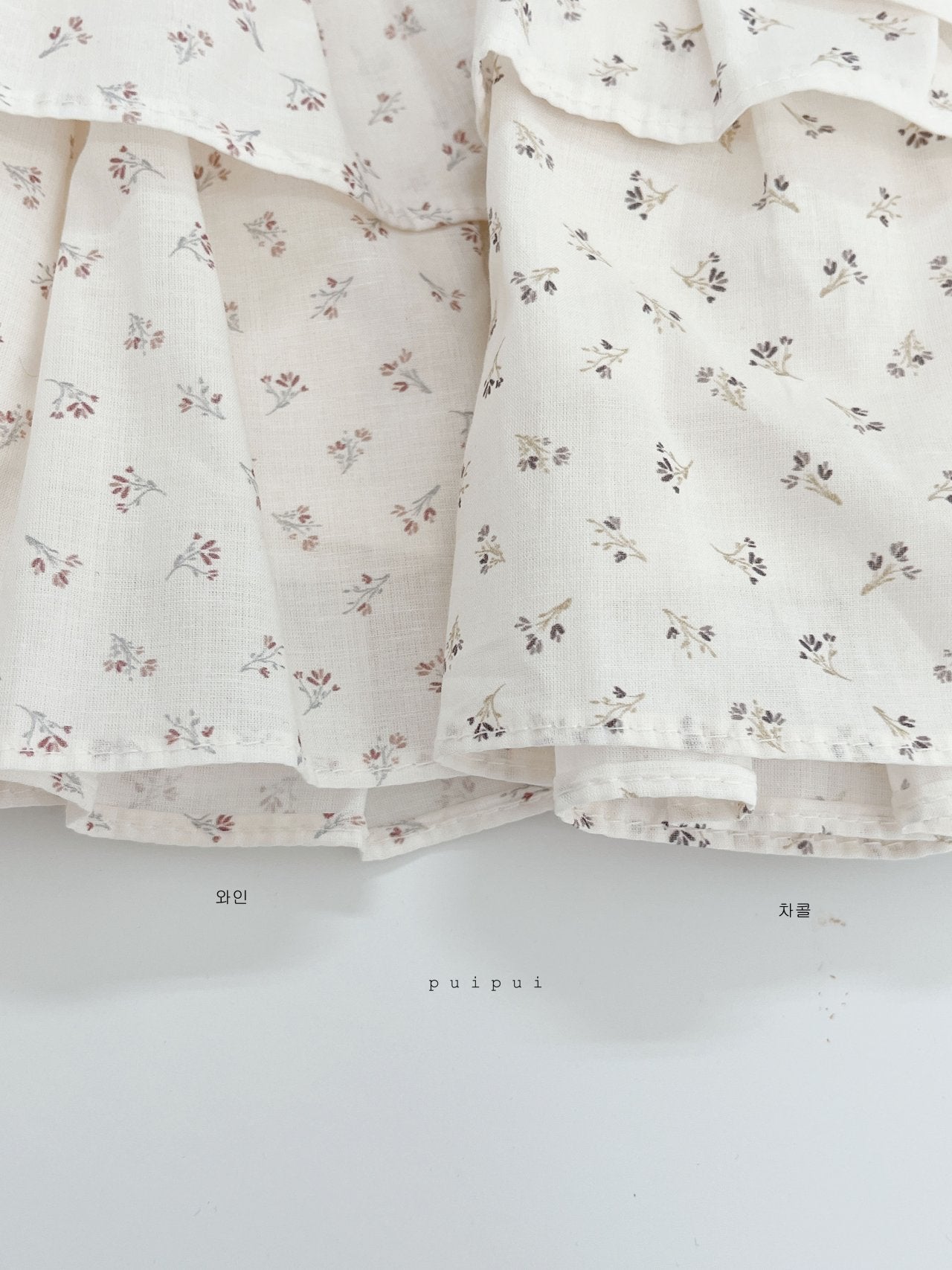 ［puipui］Petit flower skirt
