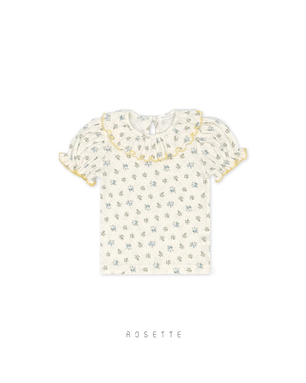 ［ROSETTE］Coco shirring puff tops