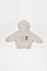 ［The beige］Bear Jumper