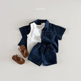 ［Bonito］Two pocket linen set