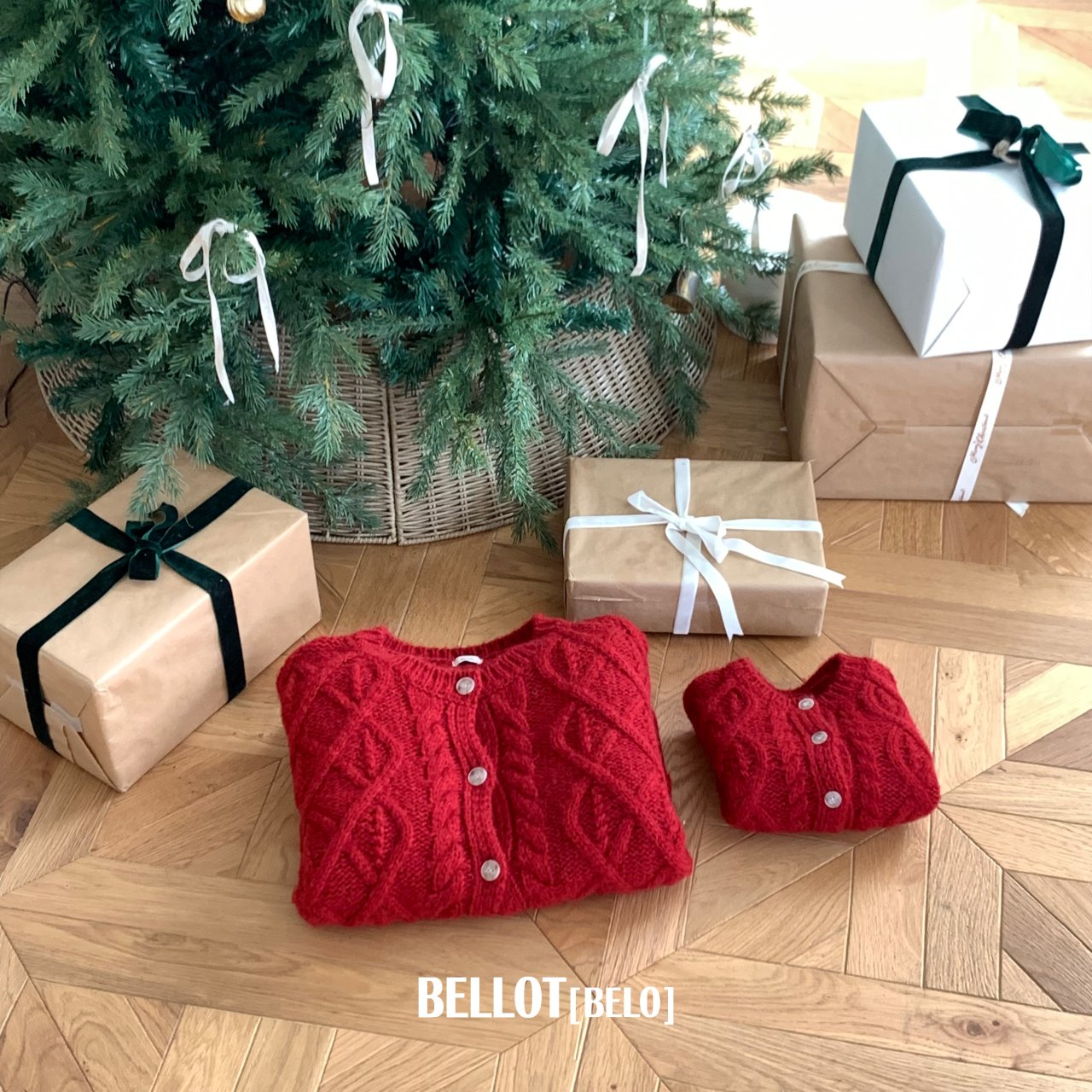 ［BELLOT］Alpha wool cardigan (mom)