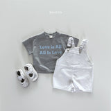 ［Bonito］Love is all tee (baby, kids, adult)