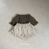 ［mimi market］Rib canncan bloomer