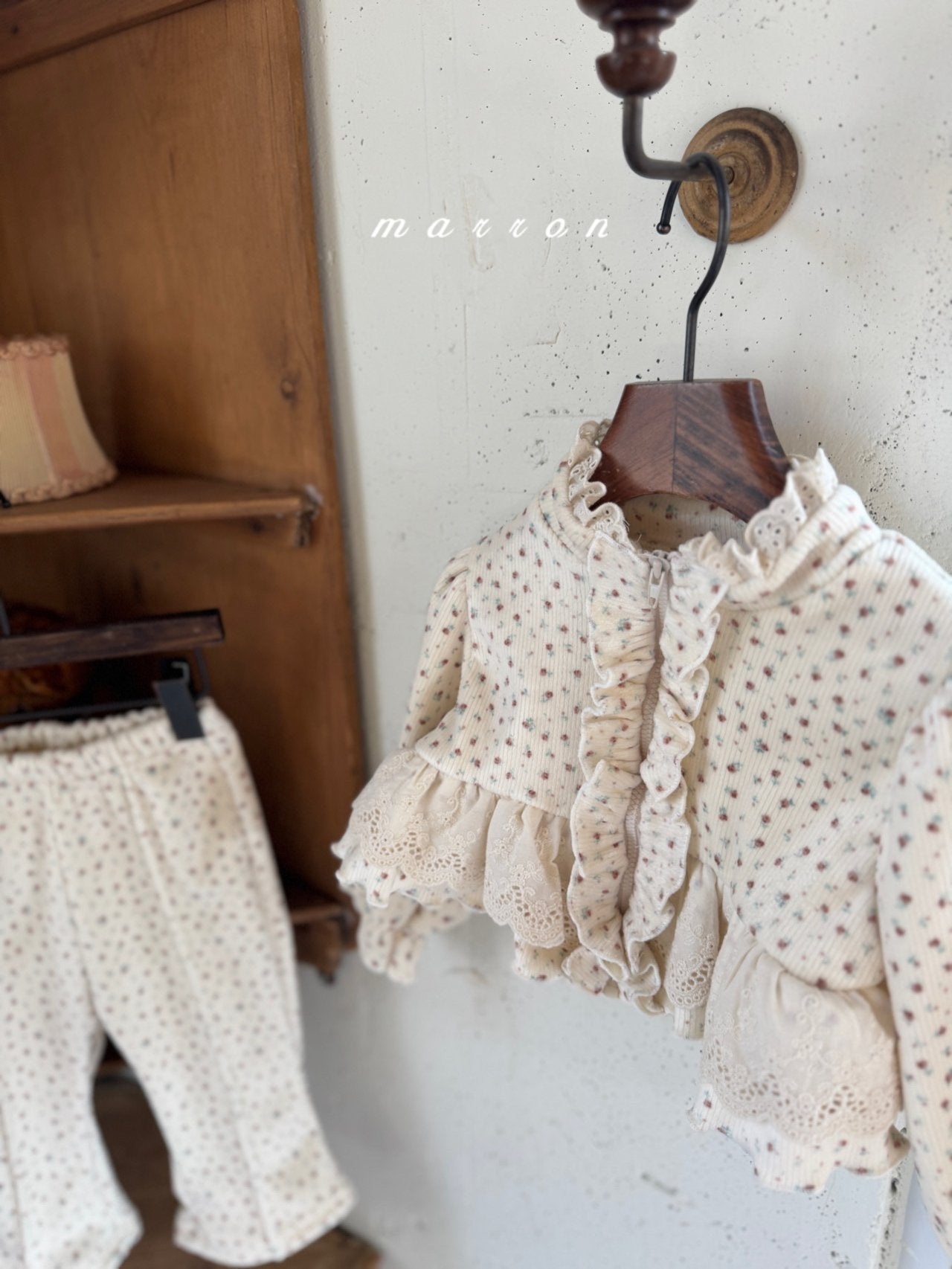 ［marron］Daily flare pants