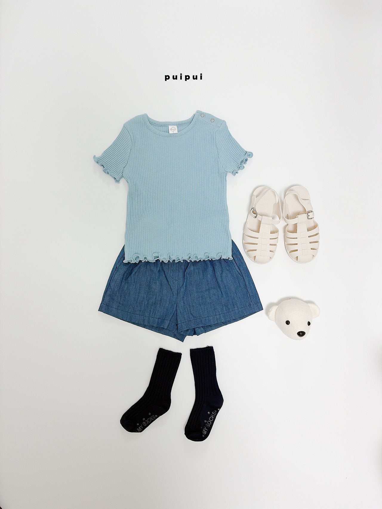 ［puipui］Fresh short pants