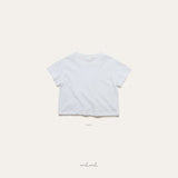 ［melmel］Slub tee