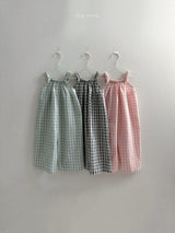 ［minirobe］Multi check overalls
