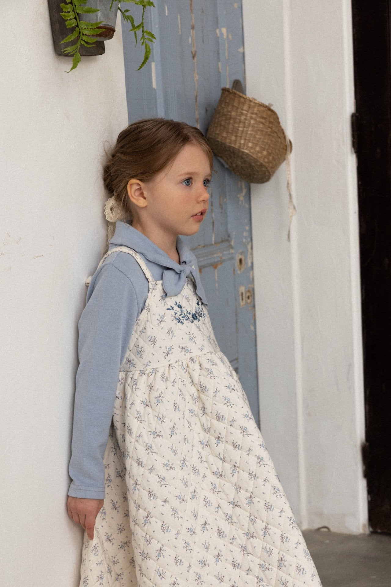 ［perrobebe］Aisha padding one-piece