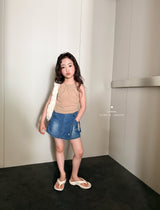 ［comma］Wrap skirt pants