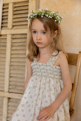 ［perrobebe］Heloise smock one-piece (mint)