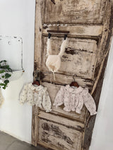 ［marron］Bunny bonnding ribbon blouse