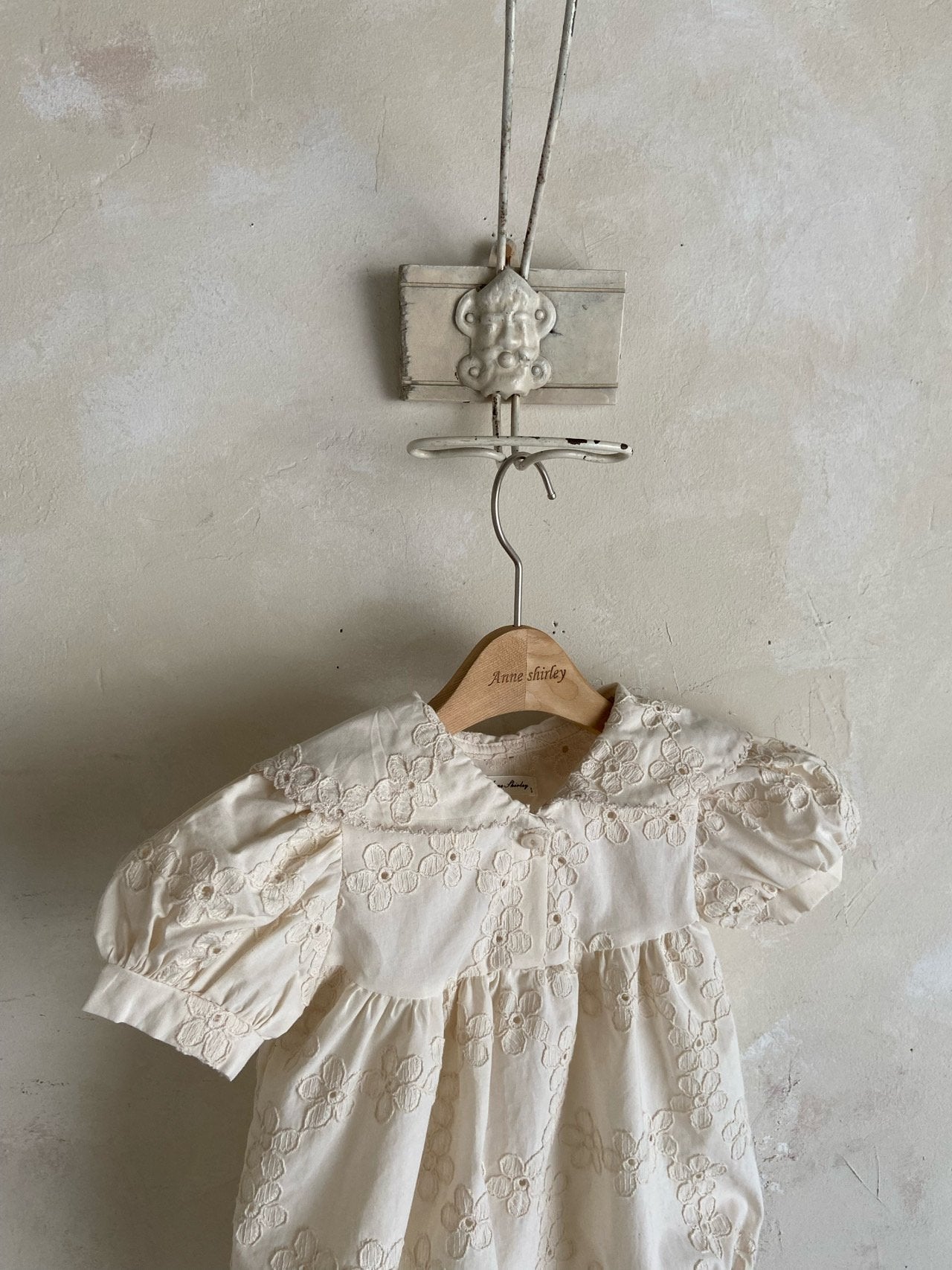 ［Anne shirley］Pure collar rompers
