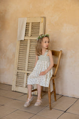 ［perrobebe］Heloise smock one-piece (mint)