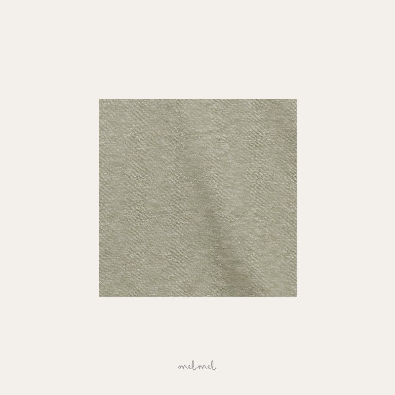 ［melmel］Slub tee