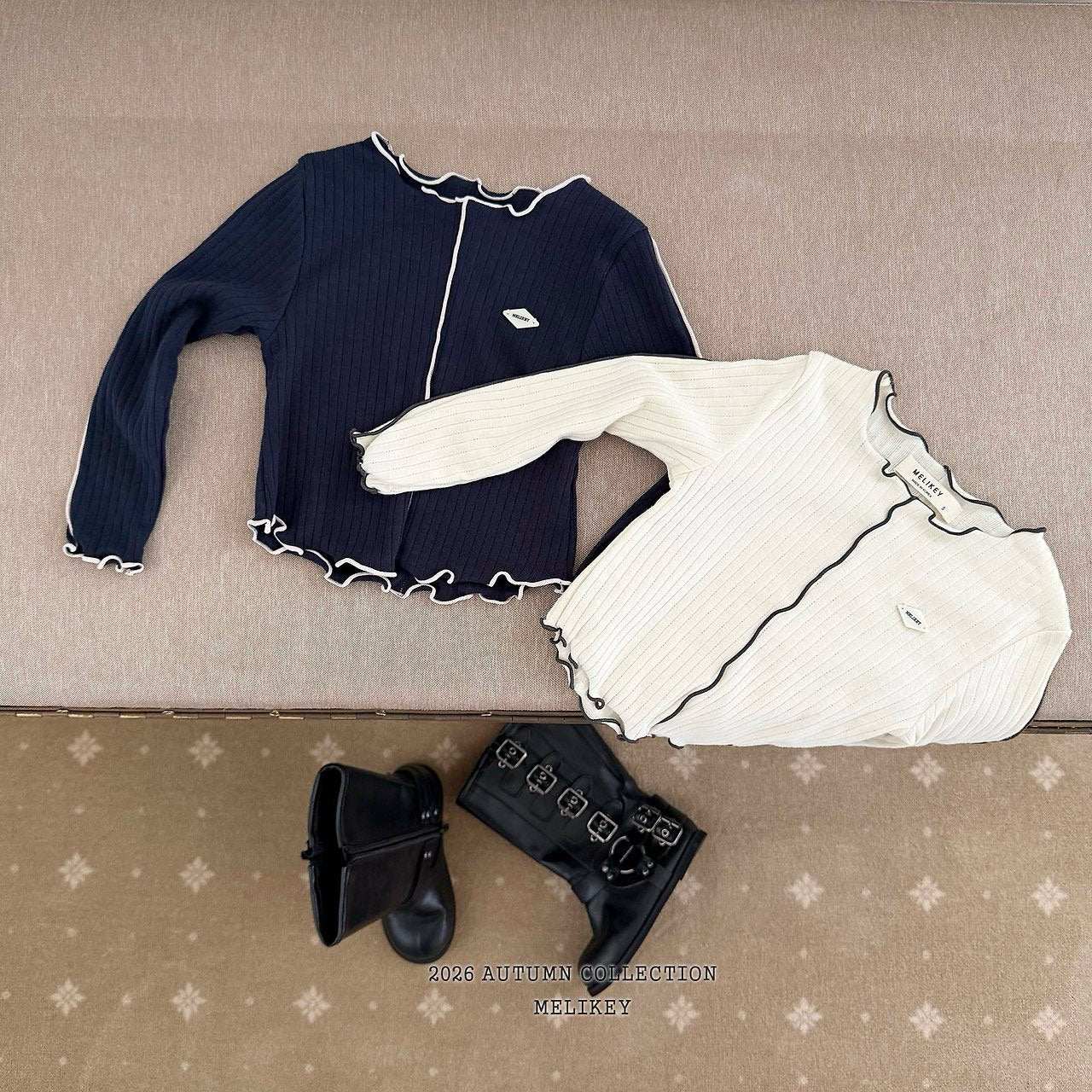 ［Melikey］Mellow label tops