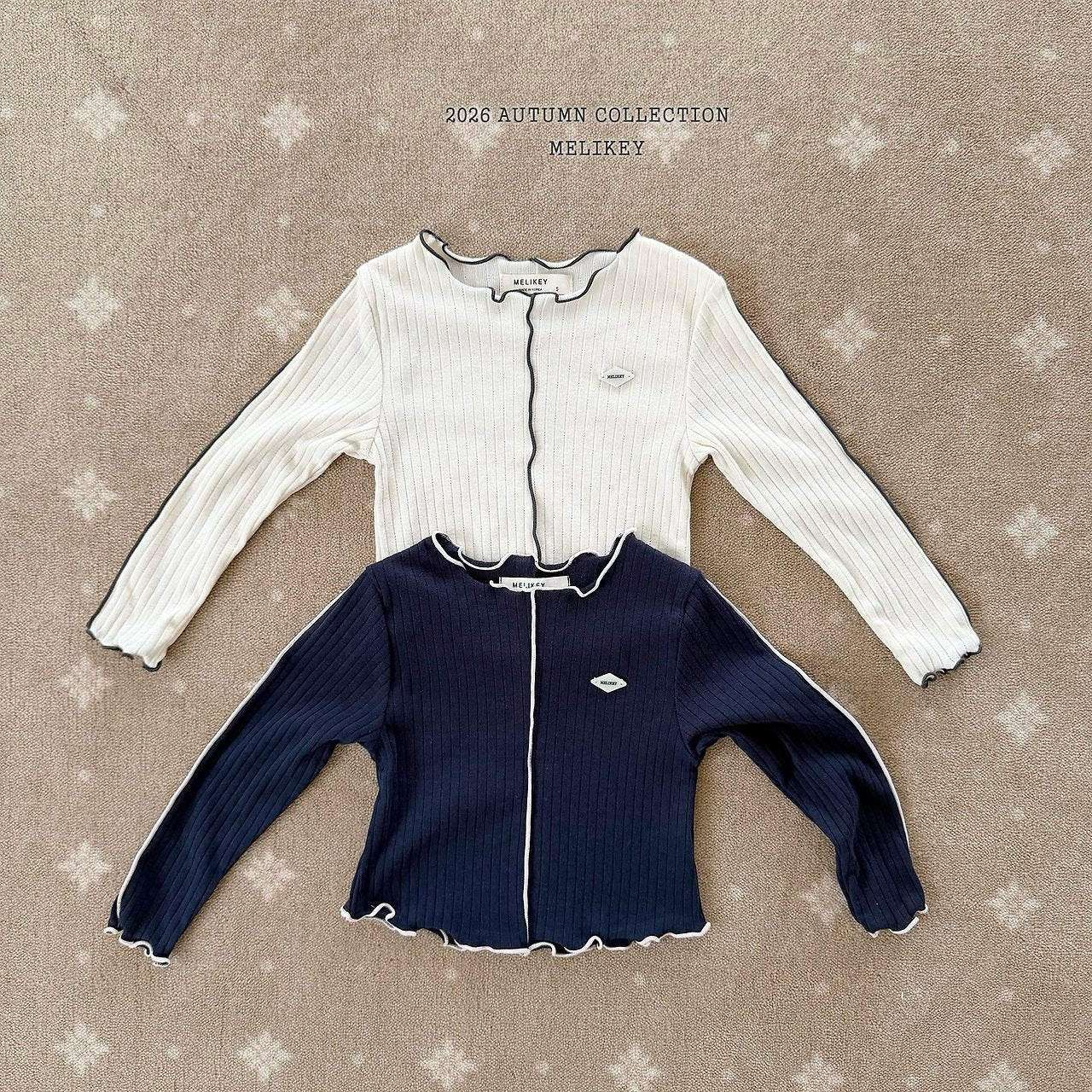 ［Melikey］Mellow label tops