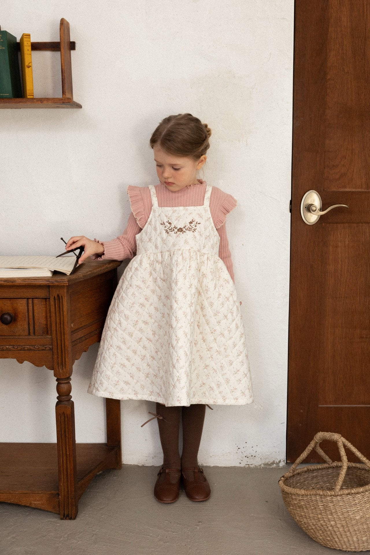 ［perrobebe］Aisha padding one-piece