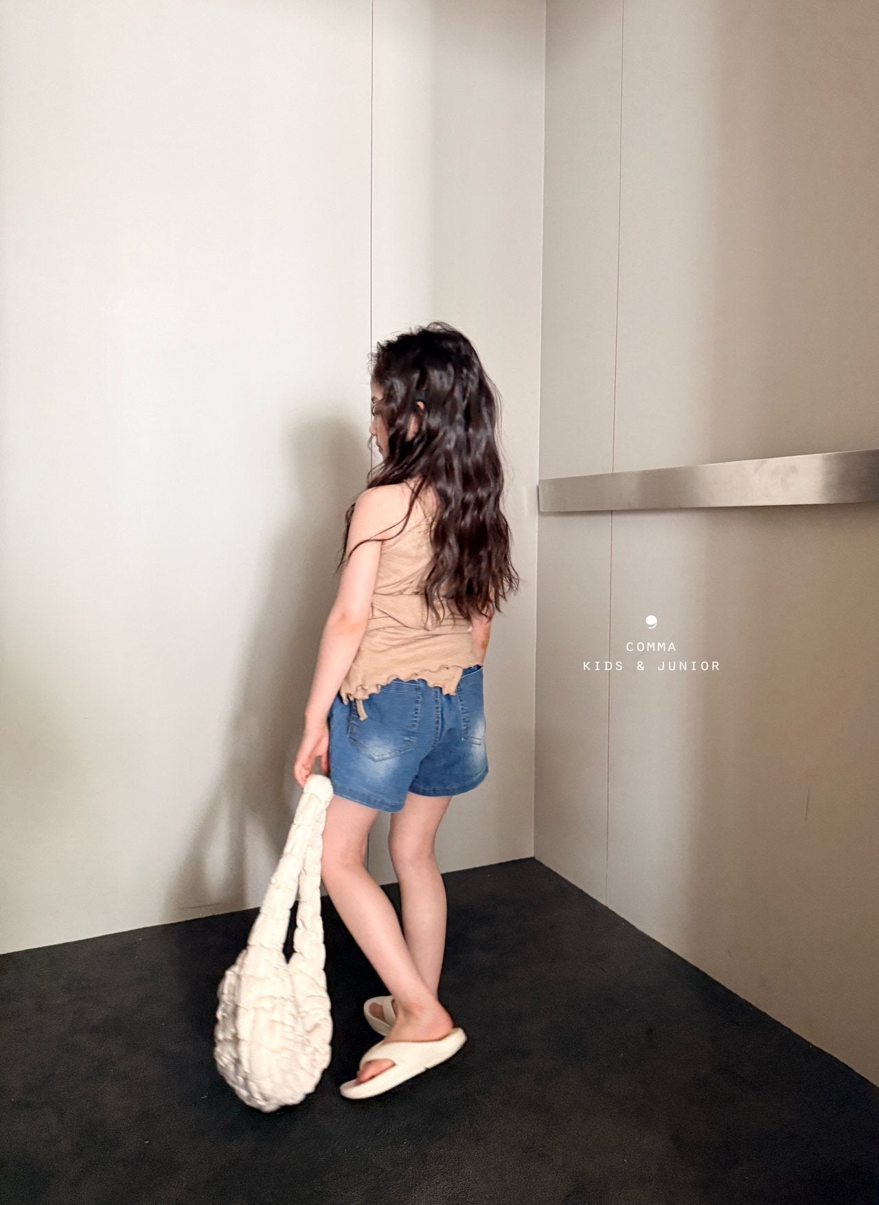 ［comma］Wrap skirt pants
