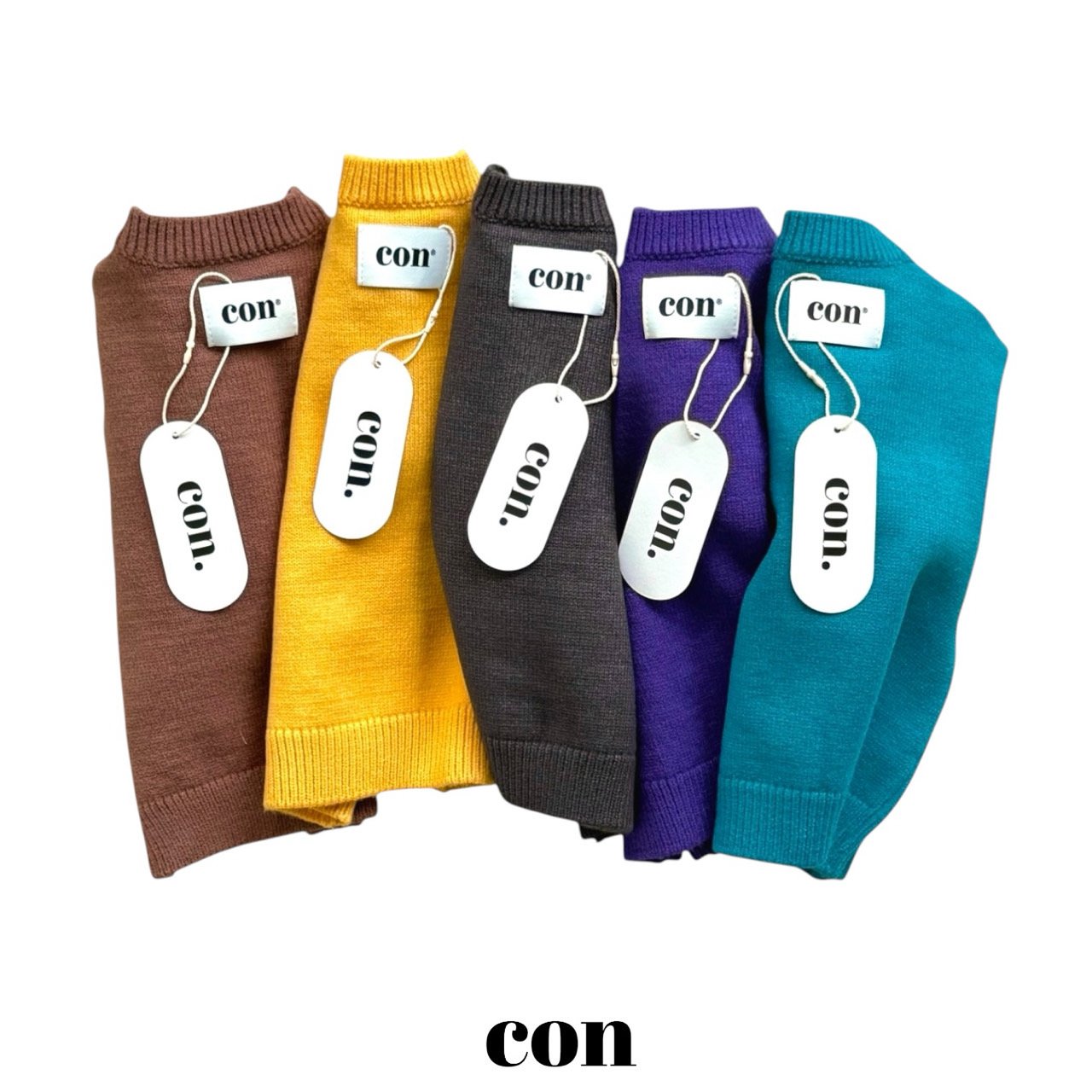 ［con］Color cardigan