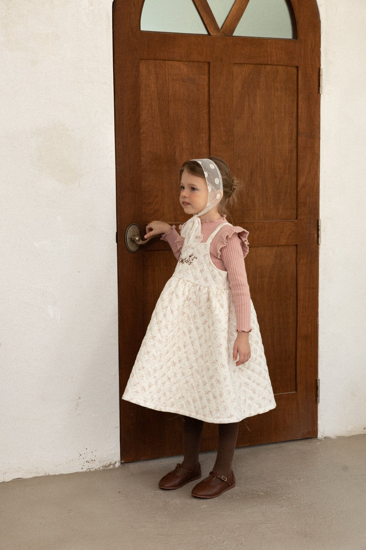 ［perrobebe］Aisha padding one-piece