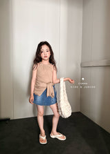 ［comma］Wrap skirt pants