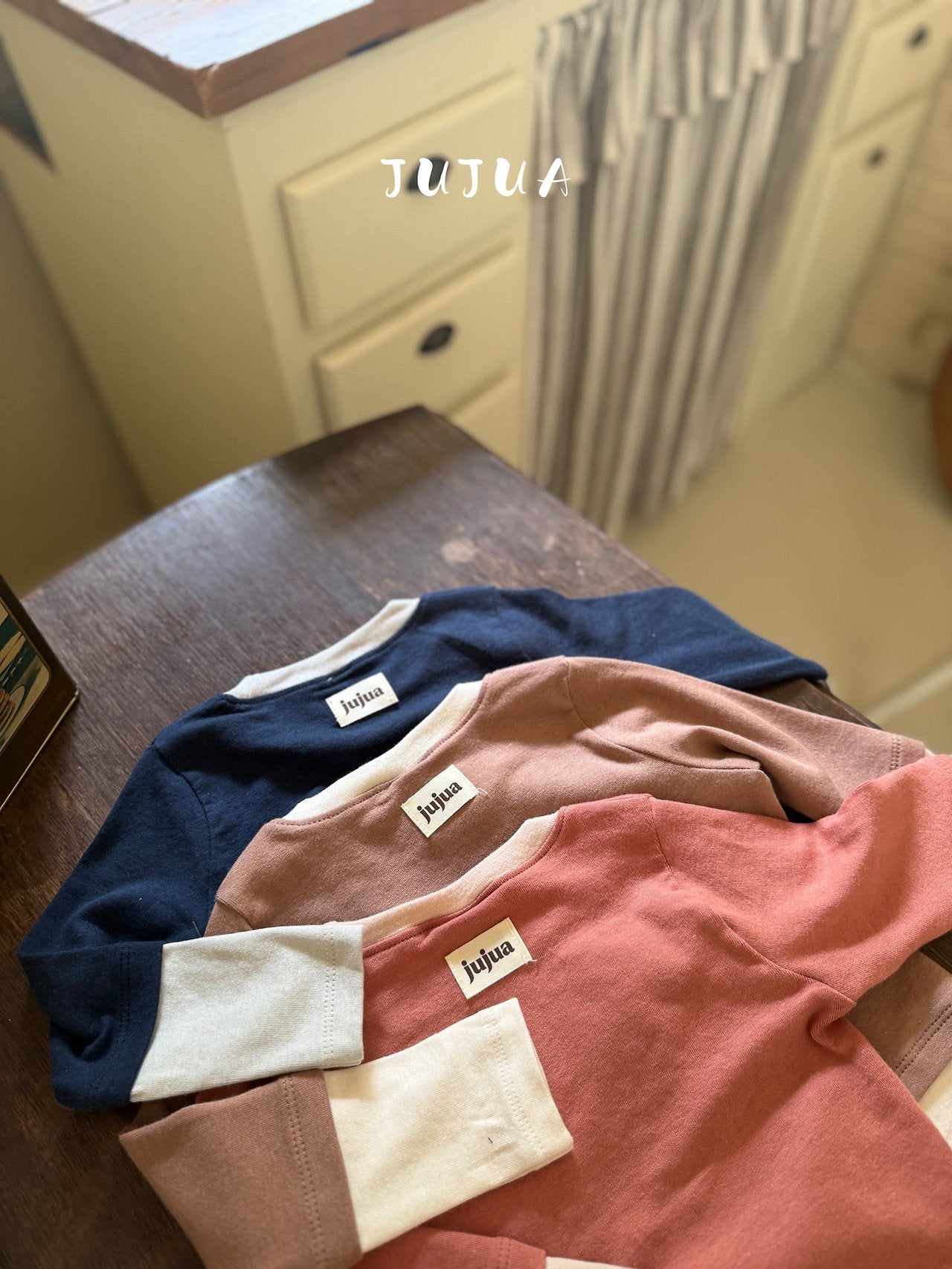 ［jujua］Layered tee