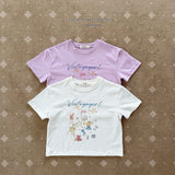 ［Melikey］Vintage girl tee