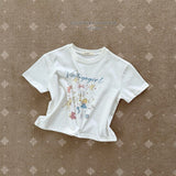 ［Melikey］Vintage girl tee