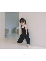［melmel］Linen overalls