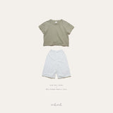 ［melmel］Slub tee